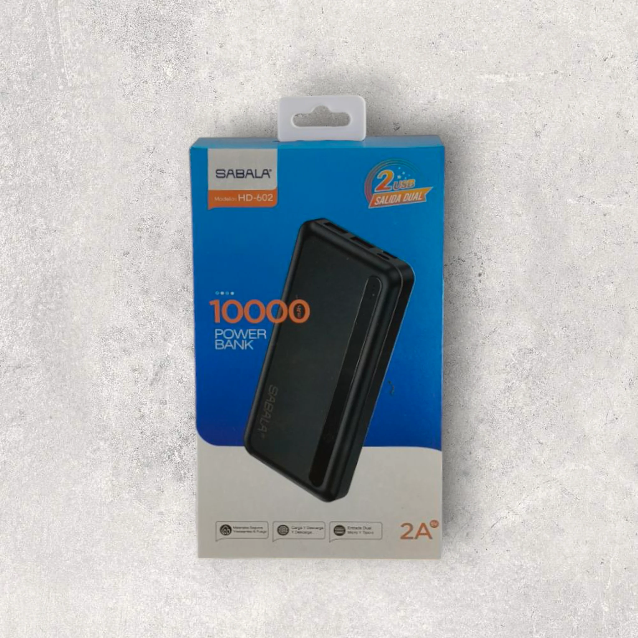 Powerbank SABALA HD-602 de 10000 mAh