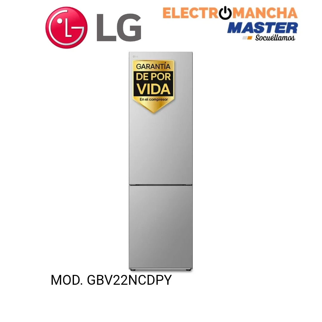 FRIGO COMBI LG GBV22NCDPY NF 2,03*60 INOX D