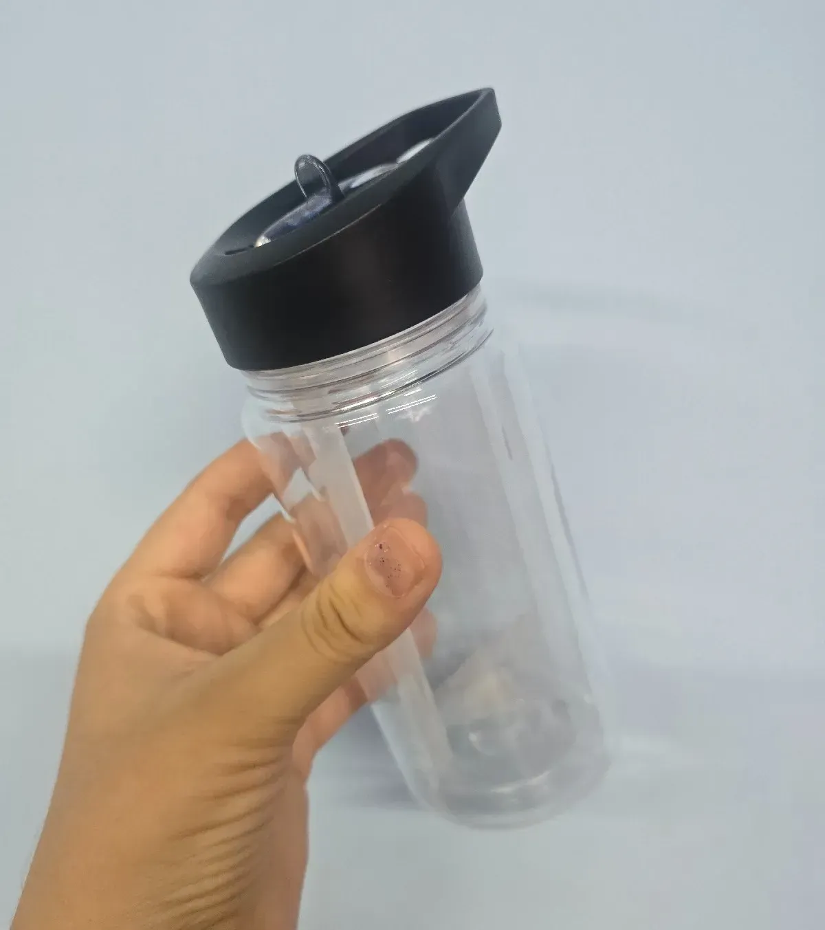 Botella escolar negro