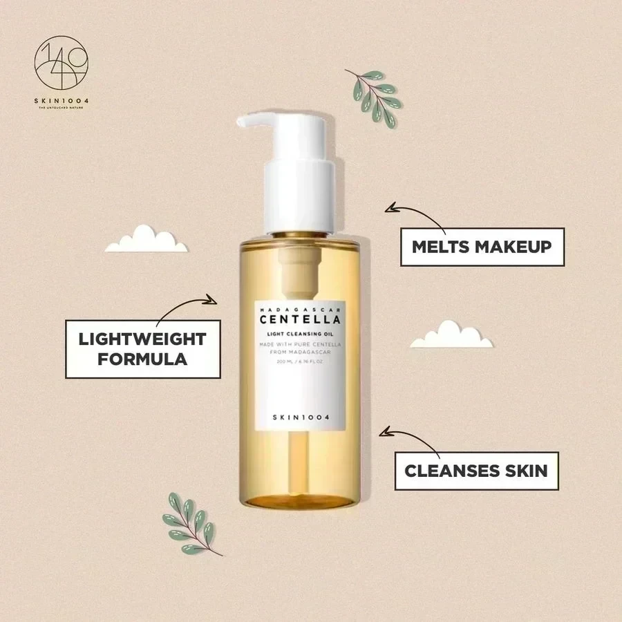 SKIN 1004 - Madagascar Centella Light Cleansing Oil [200ml] 2