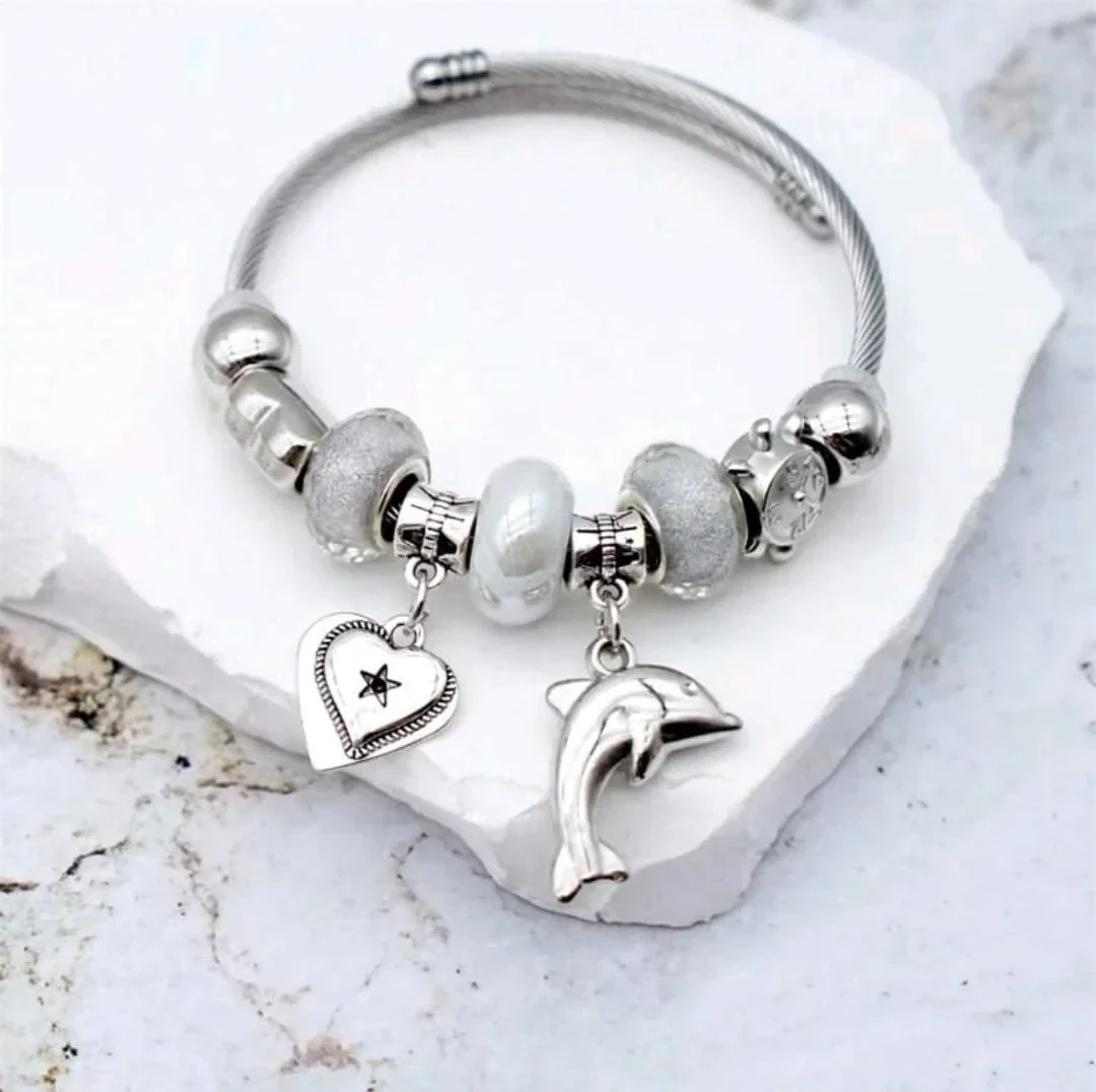 Pulsera ajustable, acero inoxidable  2