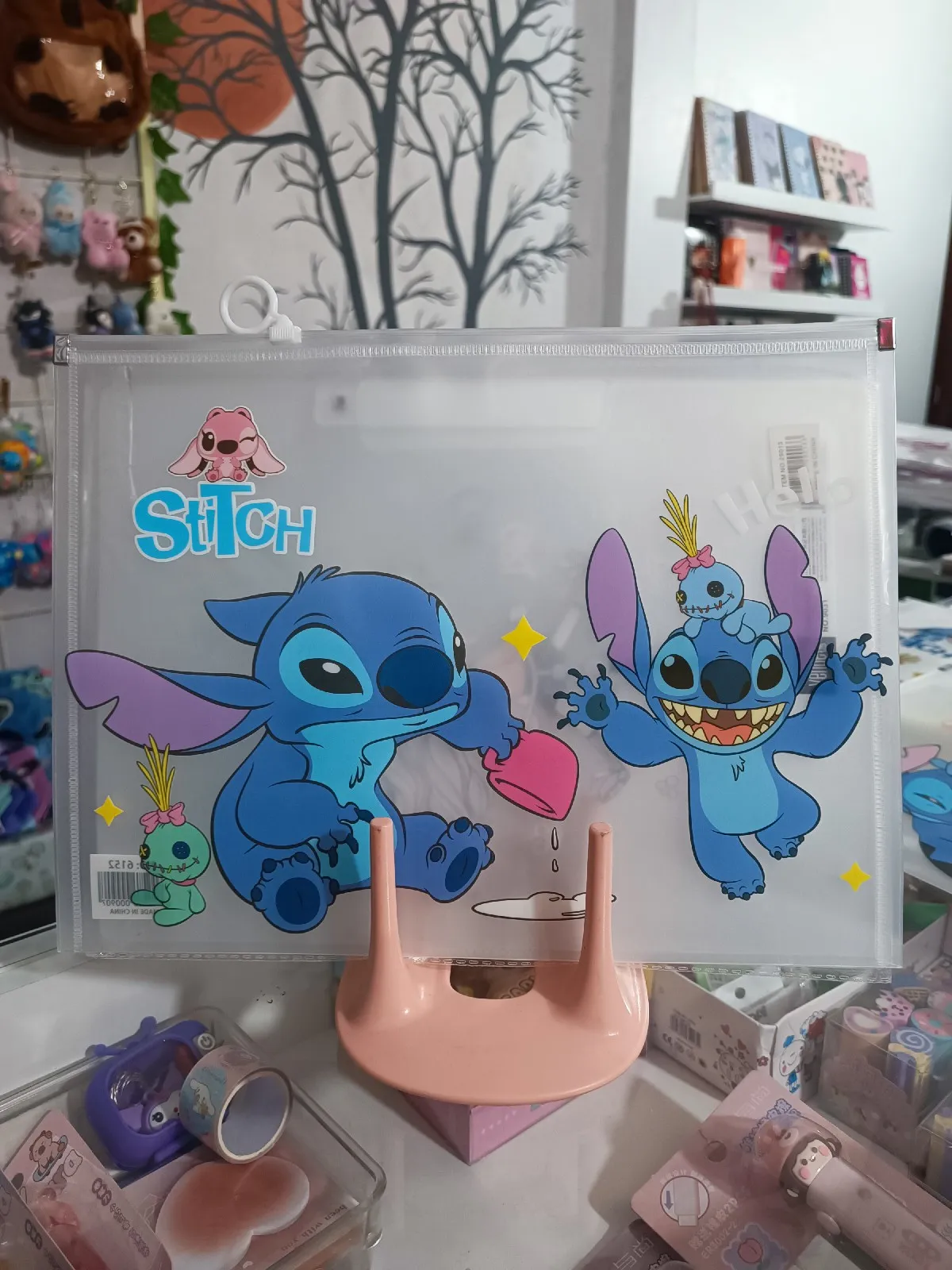 Carpeta tipo sobre. STITCH  2