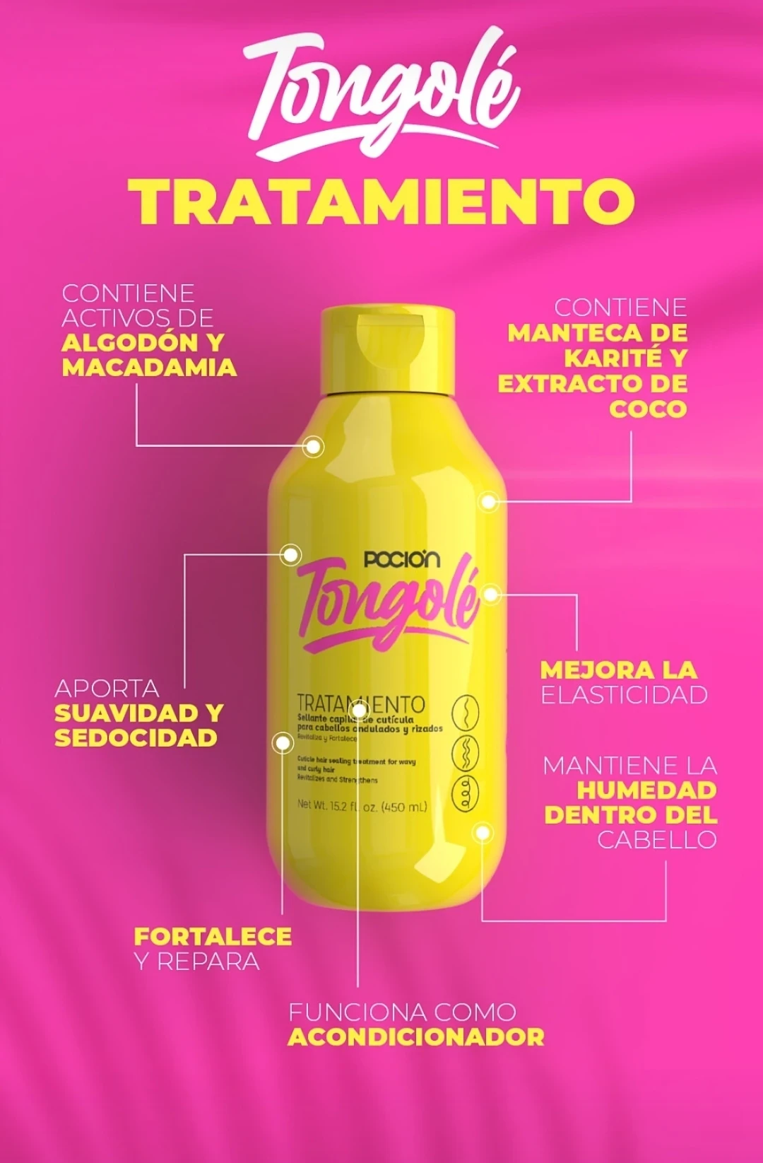 la pocion tongole tratamientos rizos y ondulados 450ml