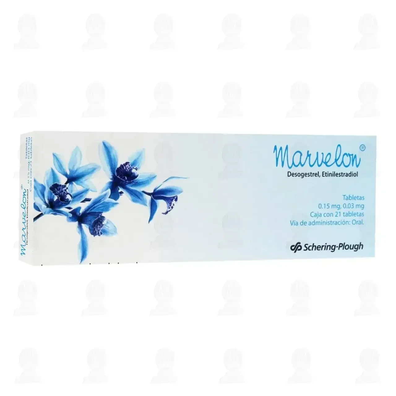 Marvelon 0.15mg/0.03mg, 21 Tabletas (Desogestrel, Etinilestradiol)
