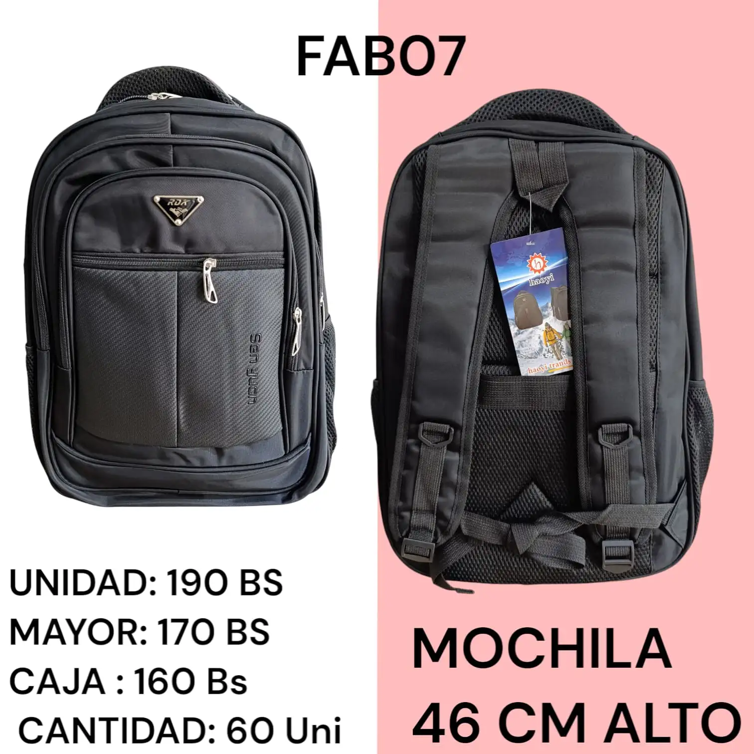 MOCHILA FAB07