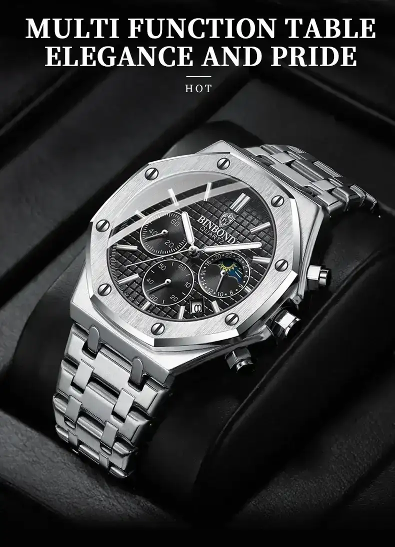 CHENXI Reloj analogo de Cuarzo Para caballero. 6