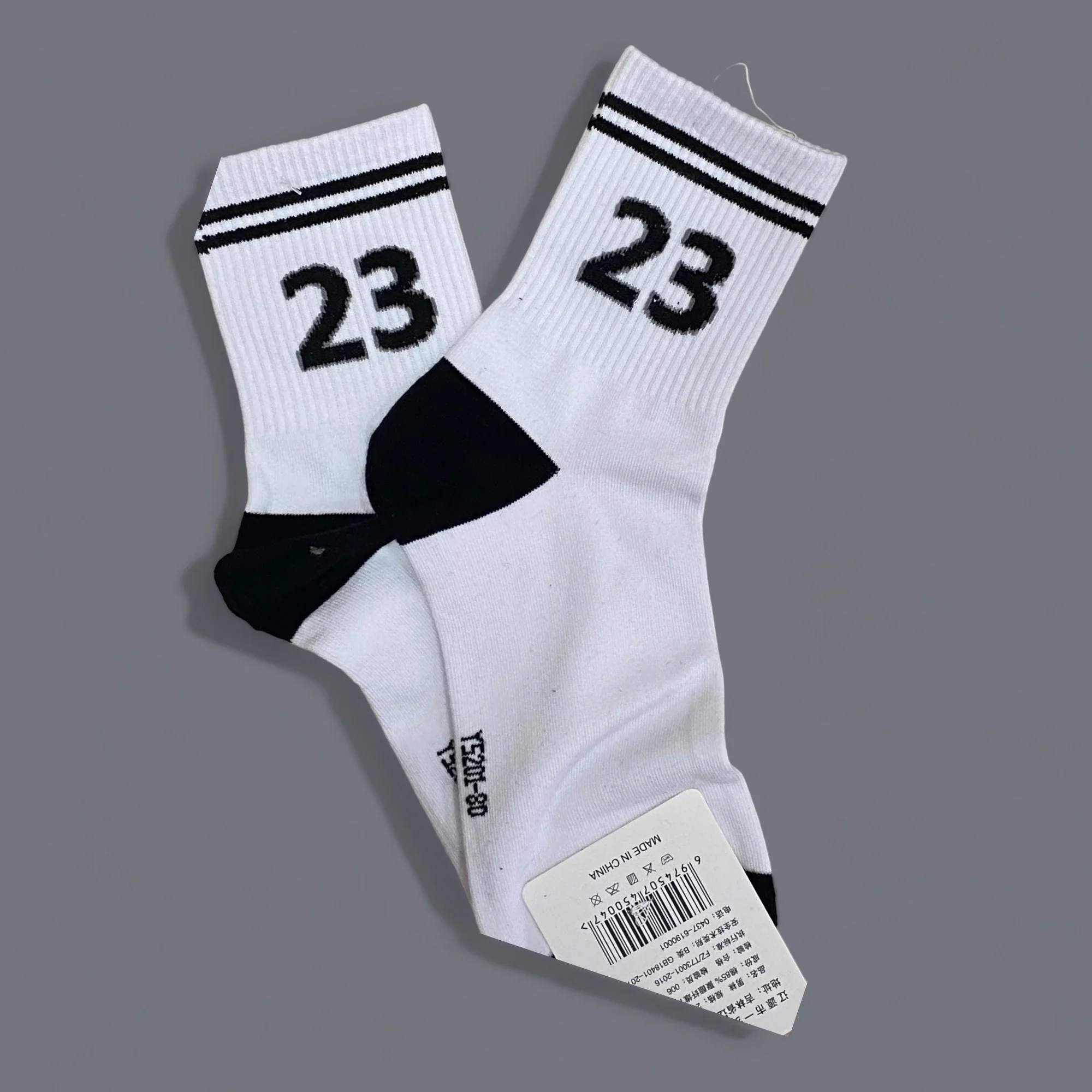 Medias blanco #23