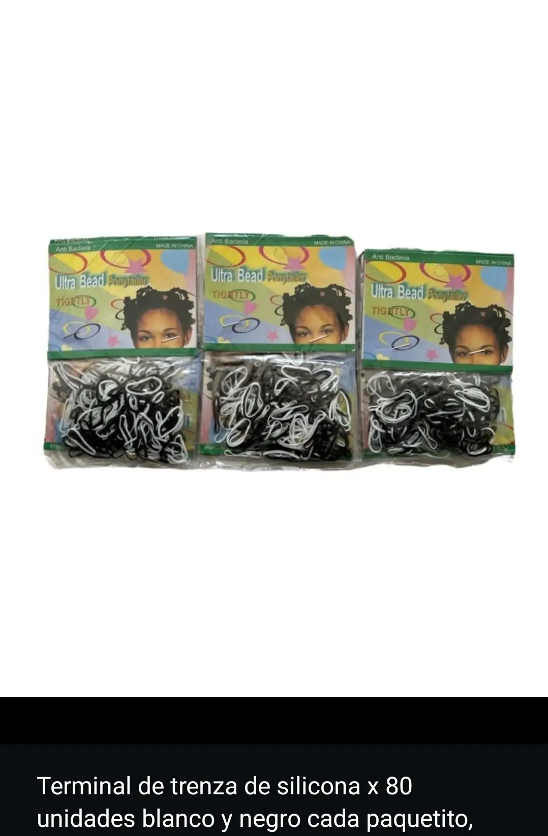 Terminal de trenzas x 80 gomitas  Oferta 3 Paquetes x $1,000