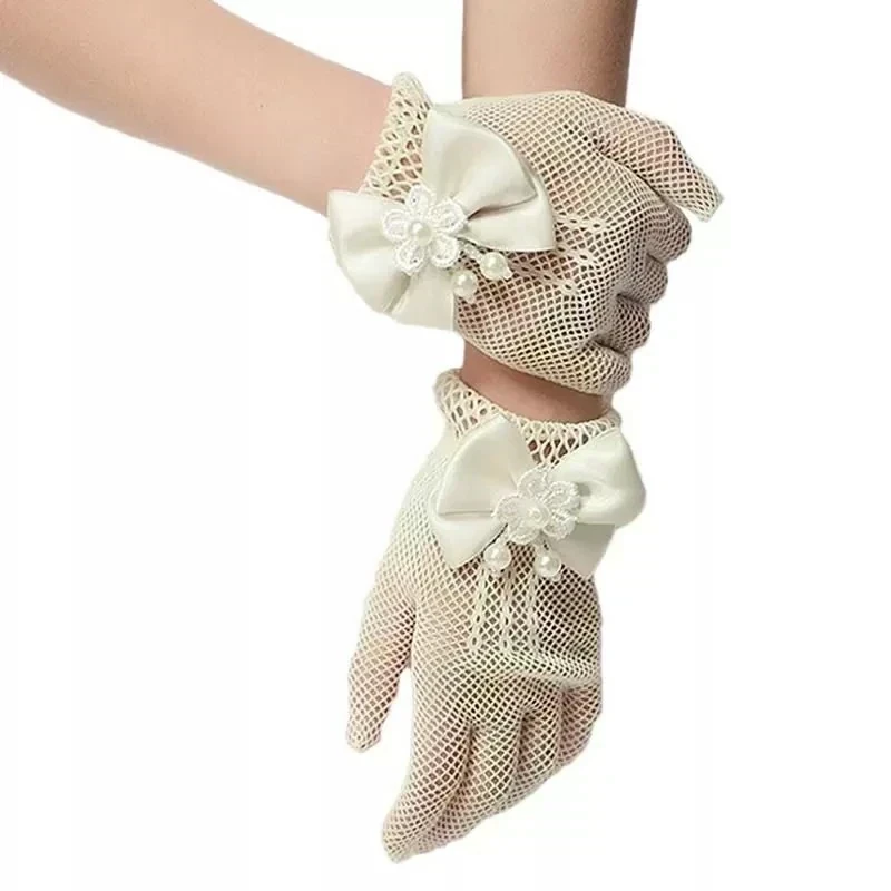 GUANTES DE CEREMONIA CORTOS