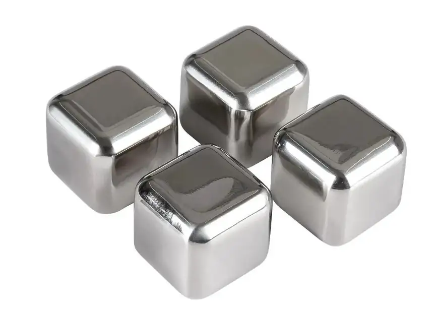 Cubos de hielo en acero inoxidable  3