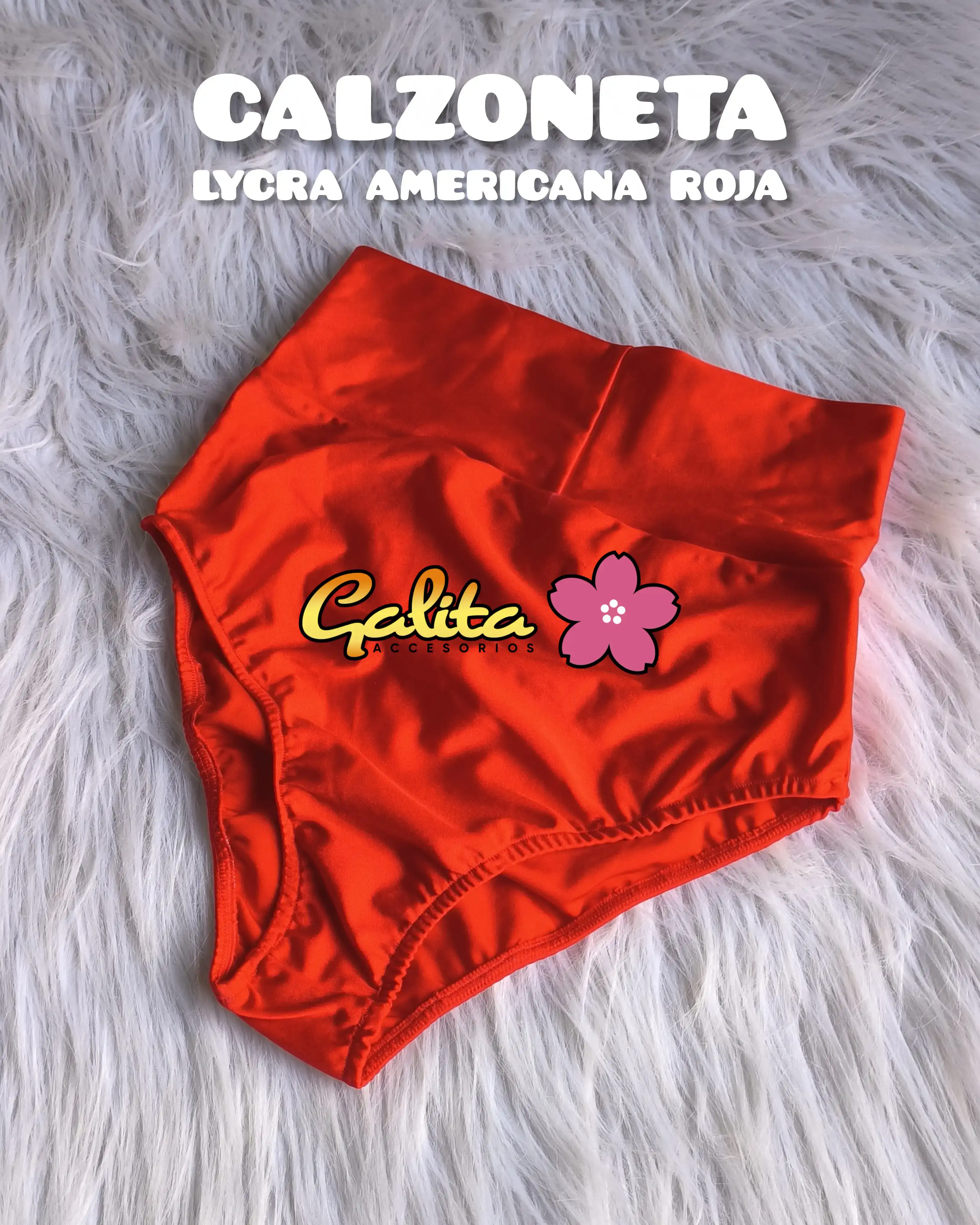 Lycra Roja - Talla S