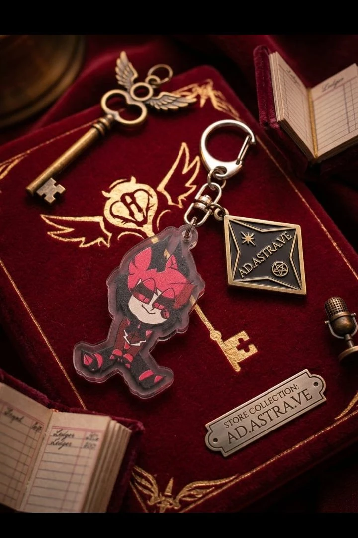 Llaveros Hotel hazbin/ Alastor