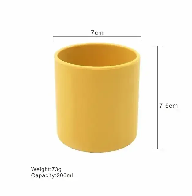 Vaso de silicona abierto 3
