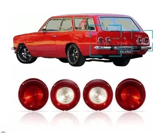 Kit tapa Stop trasero Chevrolet Opala / Caravan 1970-1979 2