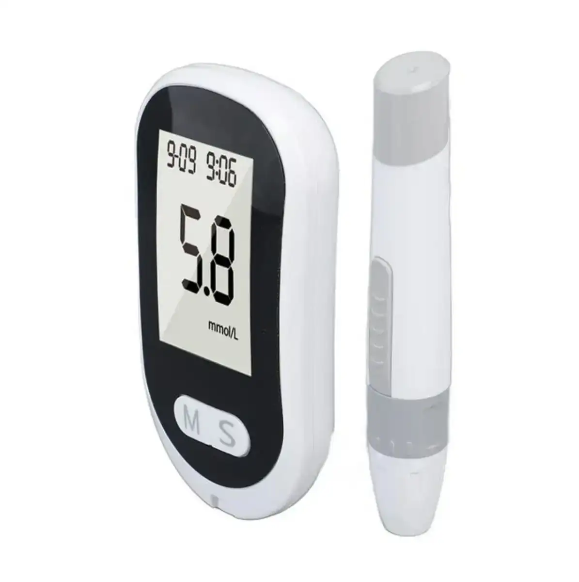 Glucometro Digital Kit Lancetas Y Agujas 4