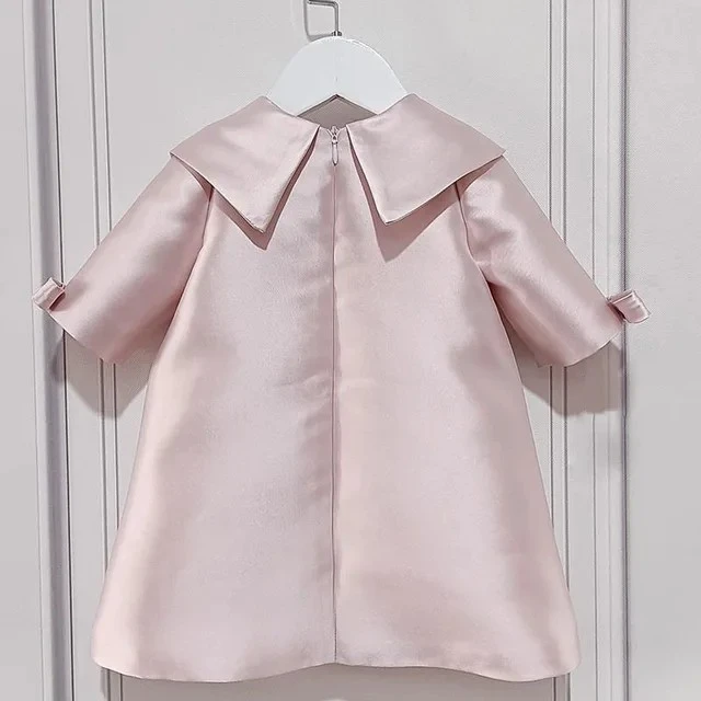 VESTIDO ROSA ELEGANTE  4