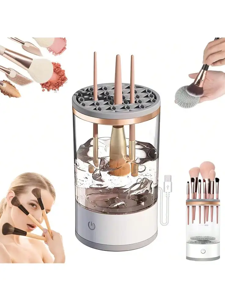 LIMPIADOR DE BROCHAS DE MAQUILLAJE  2