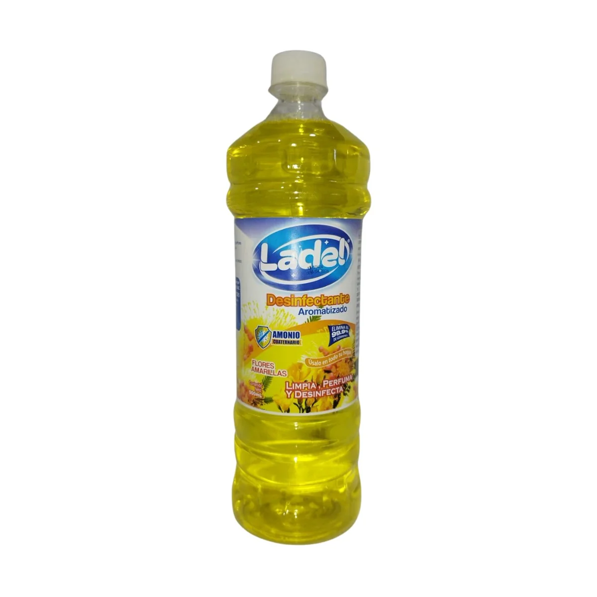 LADEL DESFINFECTANTE AROMATIZADO FLORES AMARILLAS 900 ML
