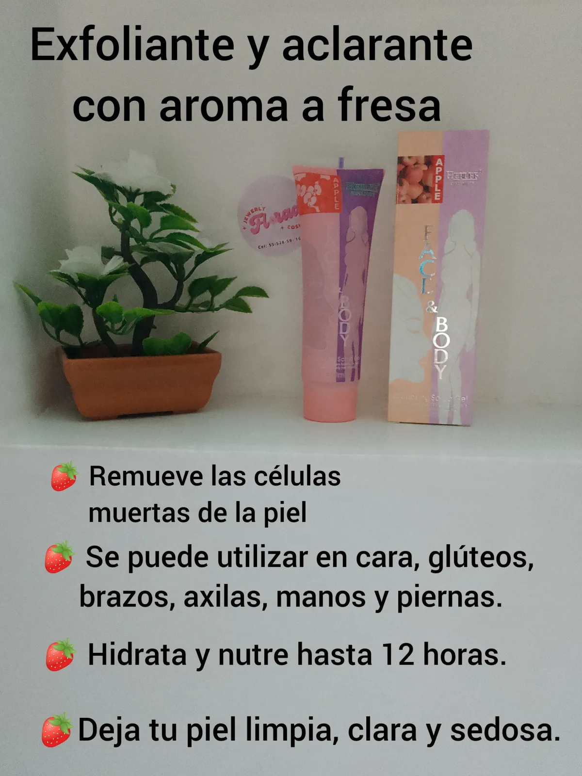 Exfoliante face body