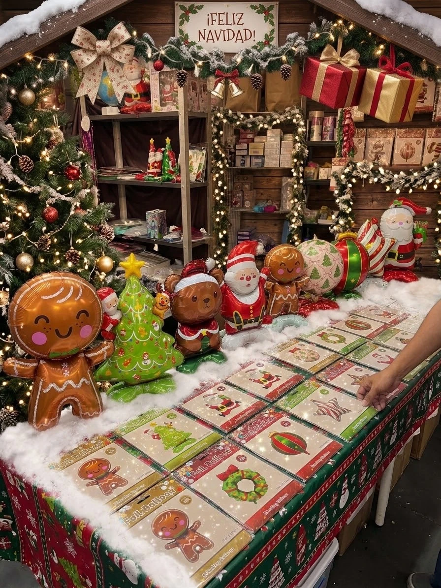 Globos navideños de 60 cm 
