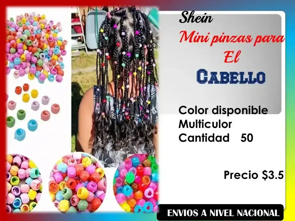 Mini pinzas para el cabello 