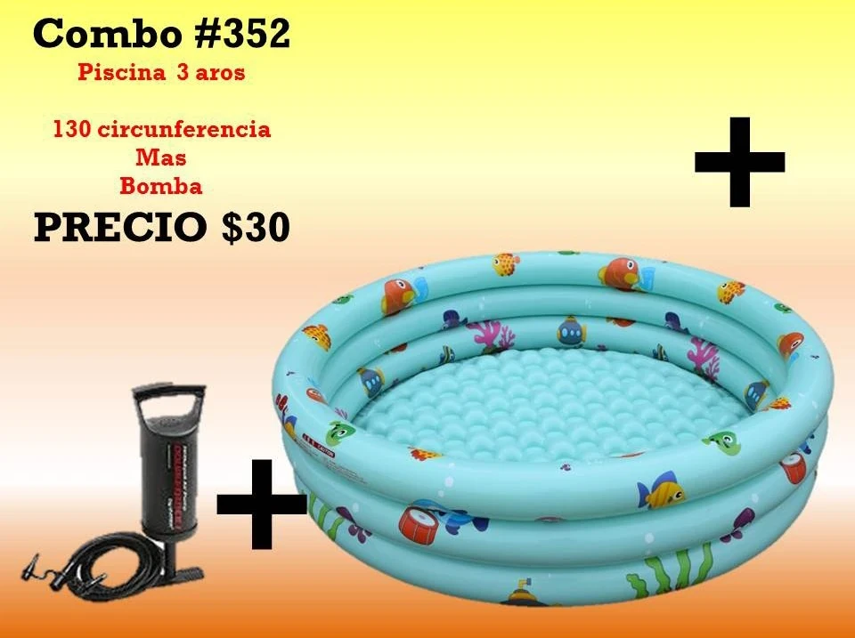 Piscina inflable 130 cm 