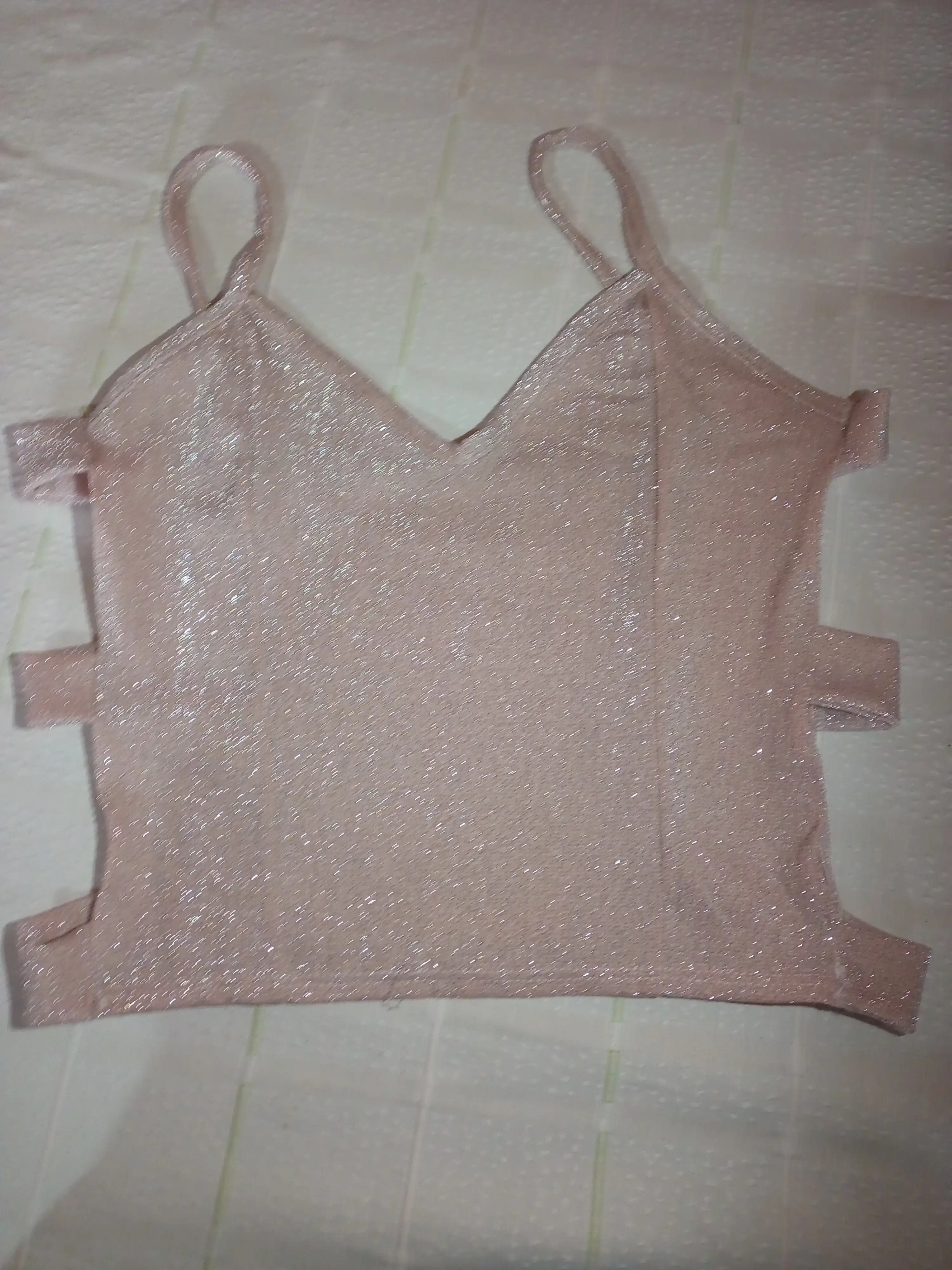 Remeras top brillante 4