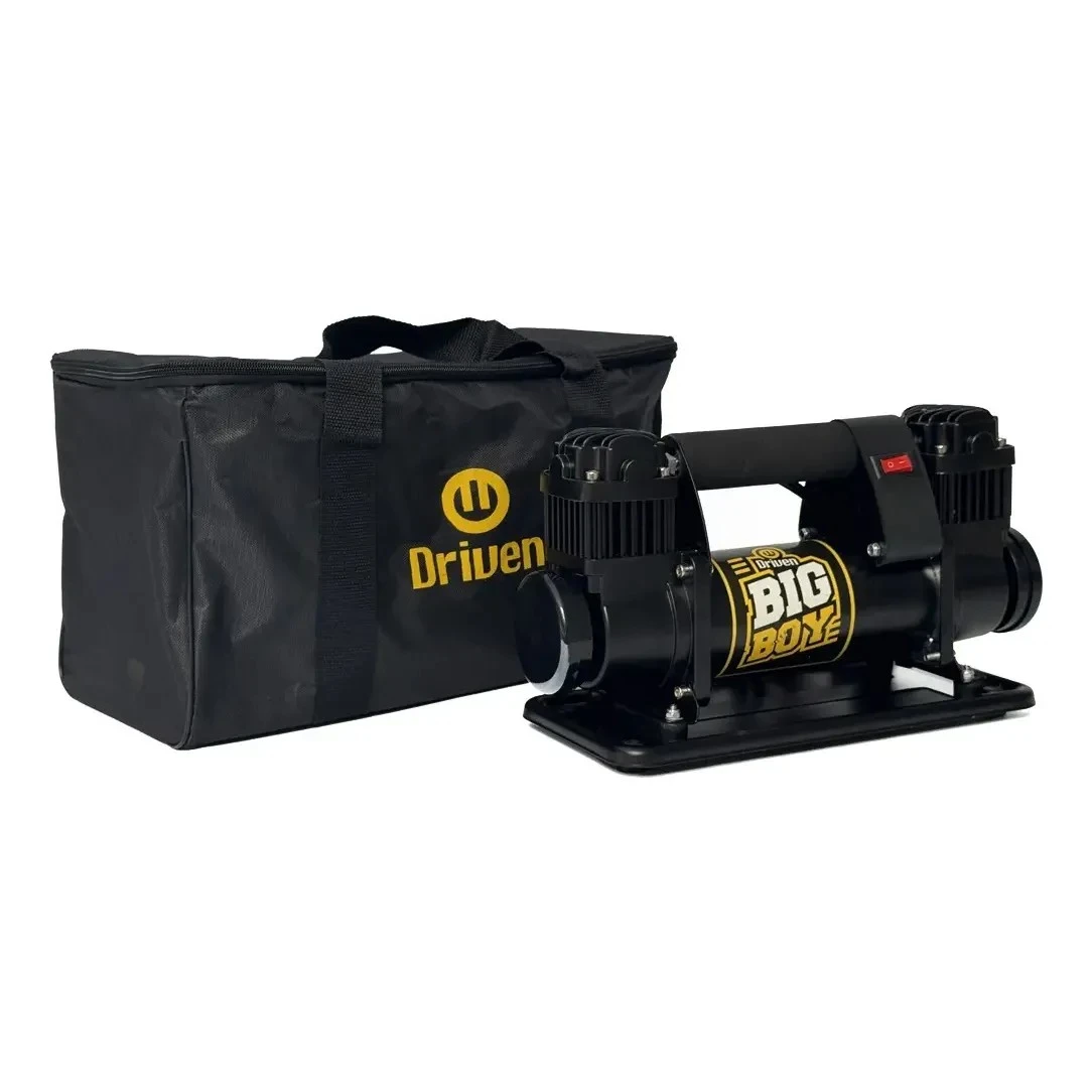 Compresor De Aire Doble Cabezal 180l/min 12v Big Boy Driven 3