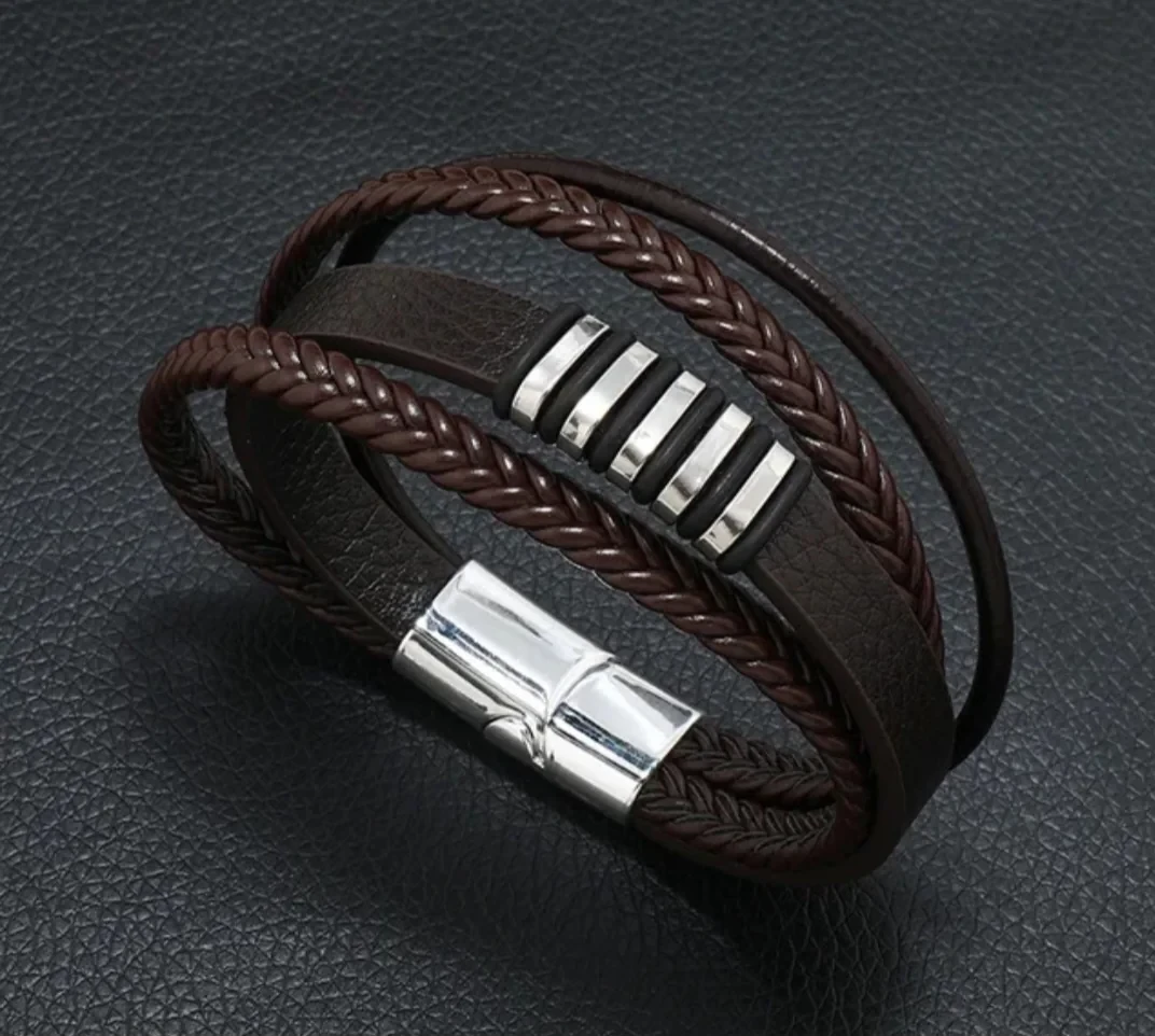 Pulsera disponible marrón  4
