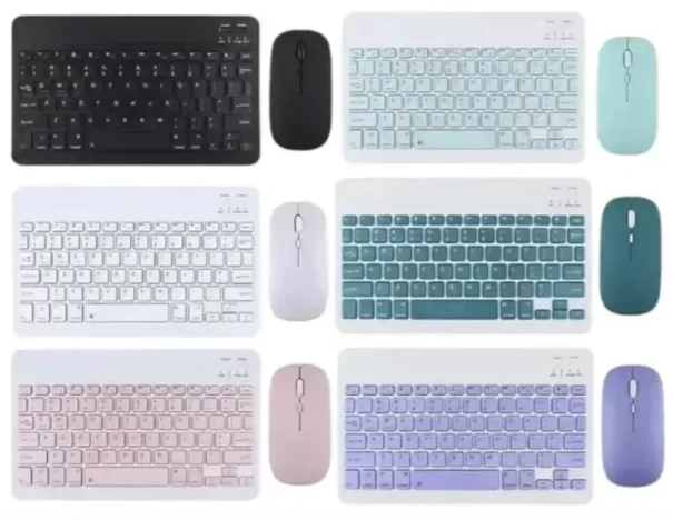 Combo De Teclado Y Mouse Inalambrico Bt