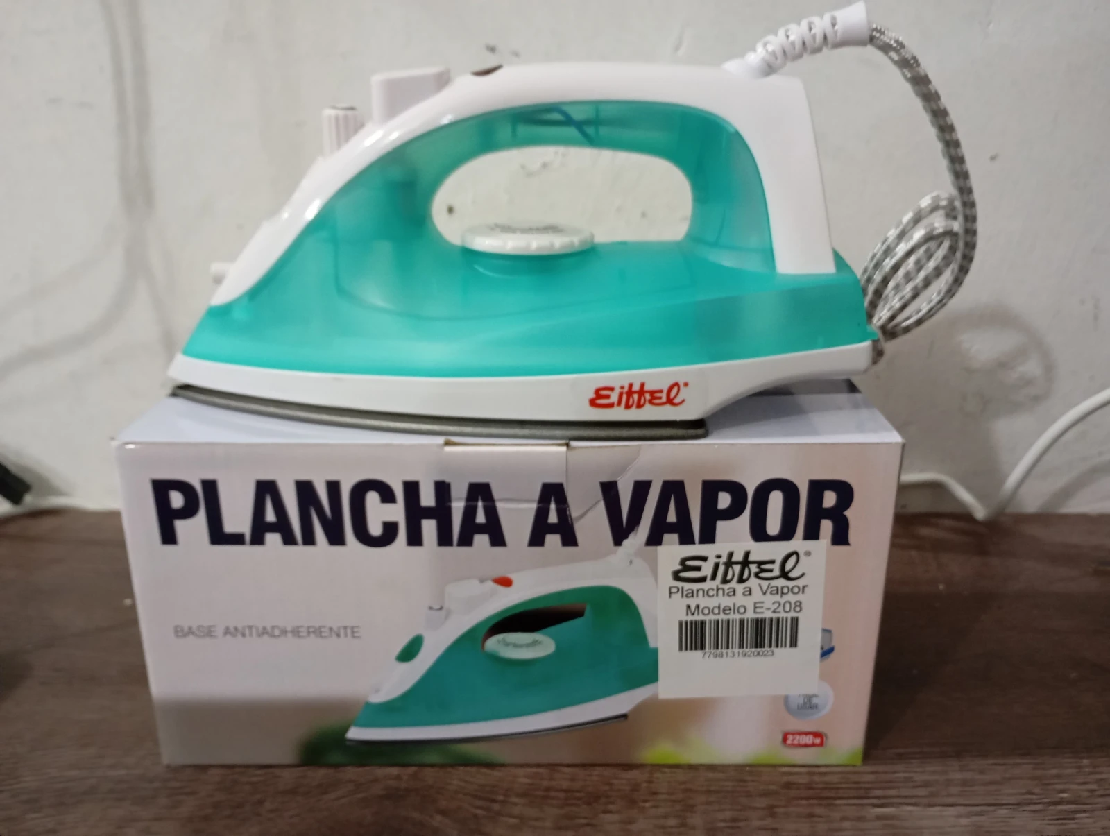 PLANCHA A VAPOR E-208
