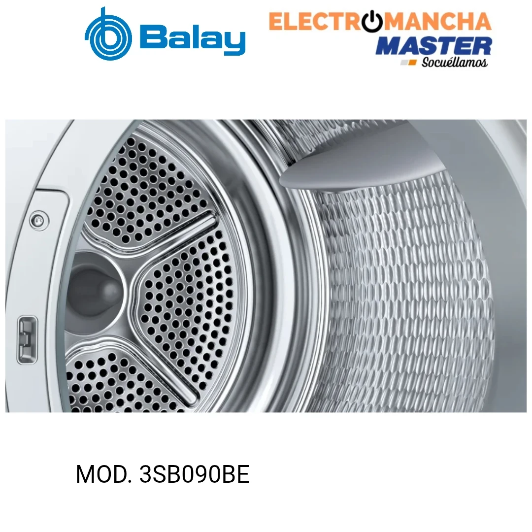 SECADORA BALAY 3SB090BE 9 KG. B.CALOR  D 2