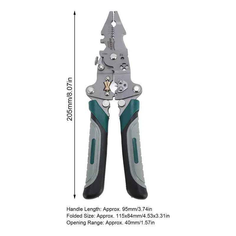 PINZA ALICATE PELA CABLES 2