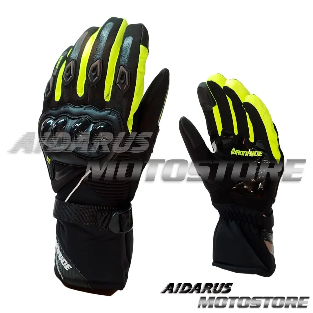 GUANTES IMPERMEABLES IRONRIDE NEON
