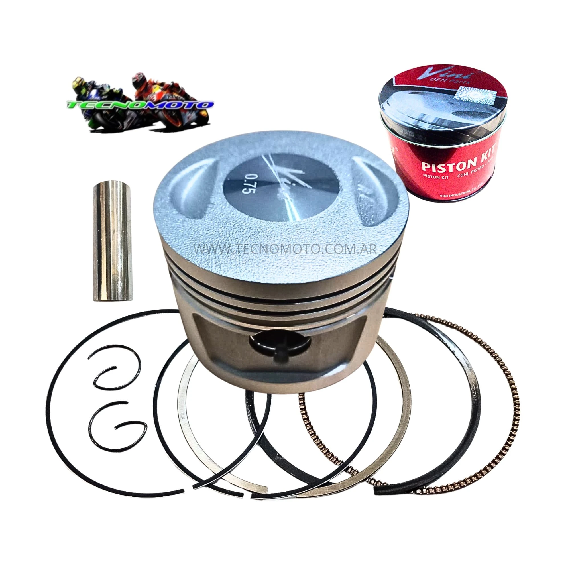 KIT PISTON ZANELLA 150 RX 0.75 (62.75) -50350