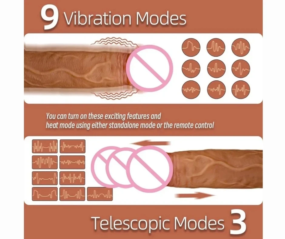 Dildo telescópico  2