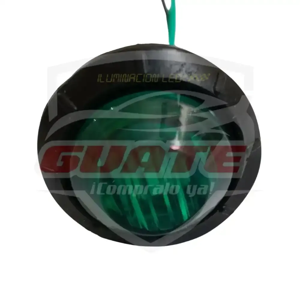 LATERALES TIPO BOTON VERDES ORILLA DE HULE 3