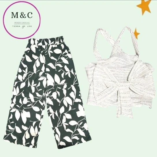 conjunto Ch de pantalon para niñas 2