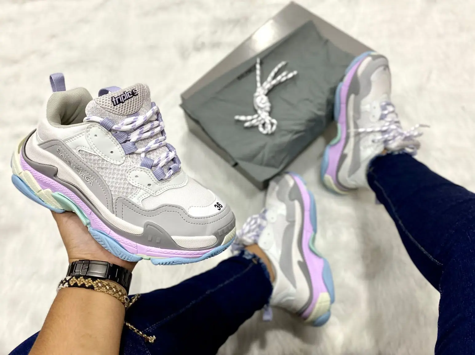 BALENCIAGA TRIPLE S UNISEX AAA 10