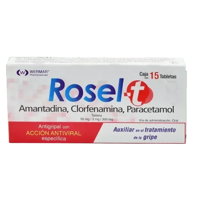 Rosel-t (Amantadina, Clorfenamina, Paracetamol)