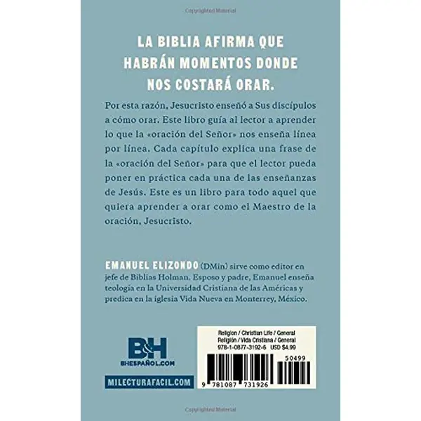 Enséñanos a orar - Emanuel Elizondo 2