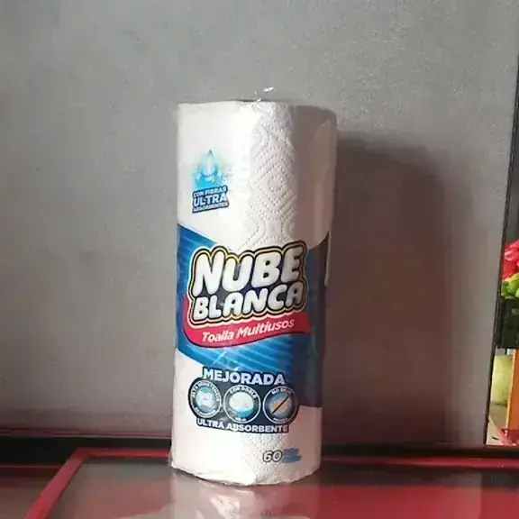 Nube blanca toalla multiuso 60 hojas doble 