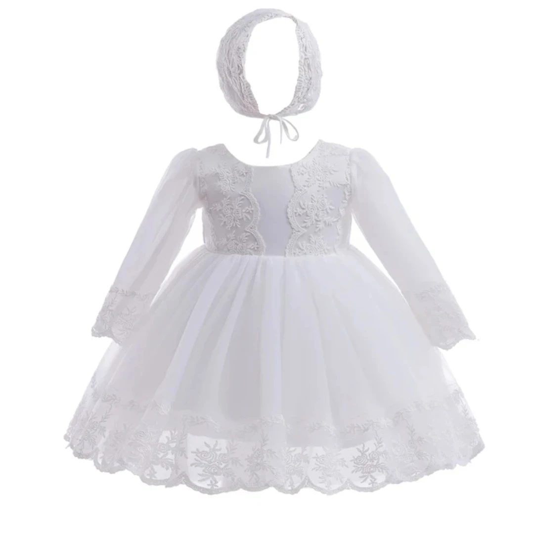 VESTIDO DE CEREMONIA CORTO BEBÉ  2