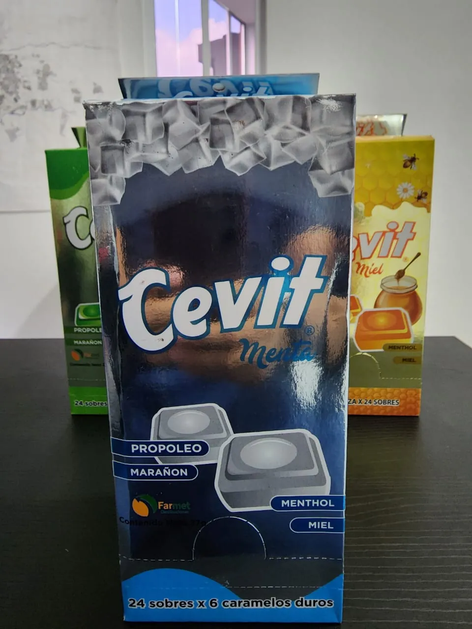 CEVIT MENTA CJA X 24 SOB TRIDEX