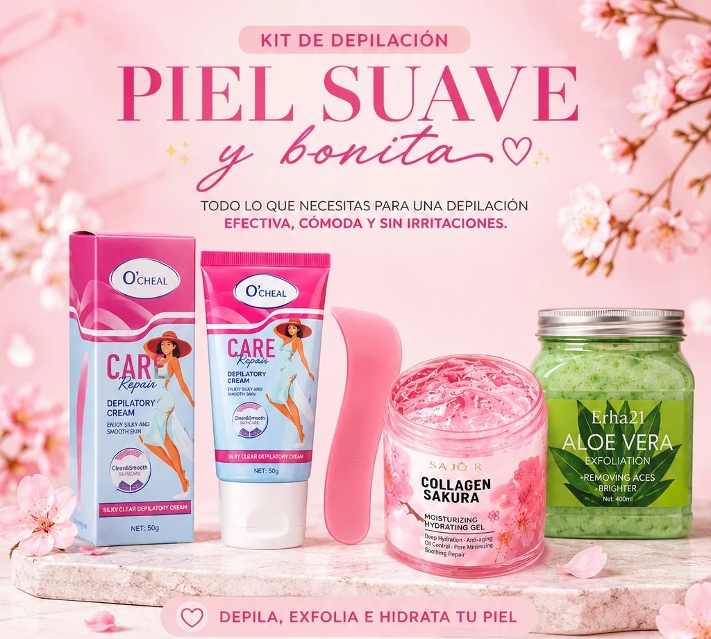🌸 Kit Piel Suave