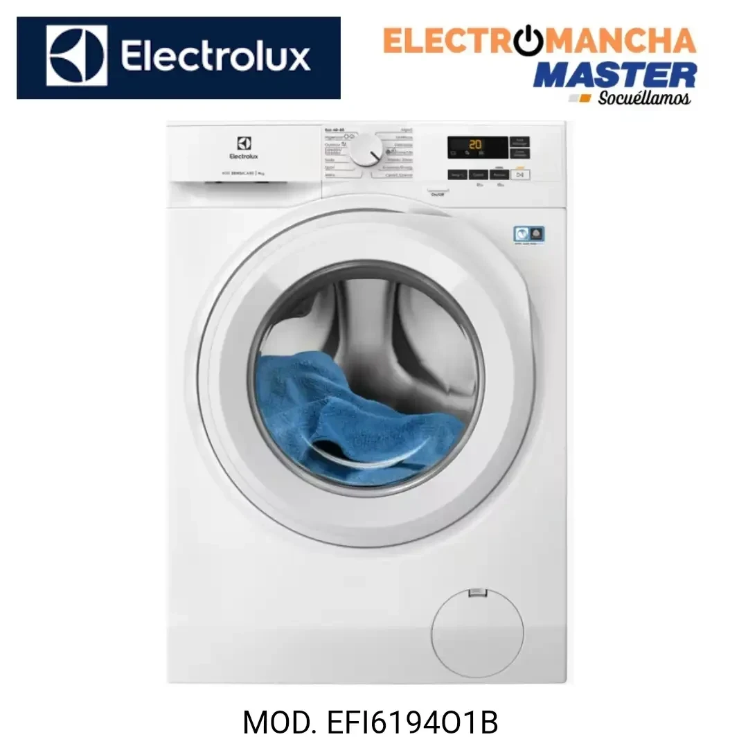 LAVADORA ELECTROLUX MOD. EFI6194O1B 9 KILOS 1400 RPM "A"