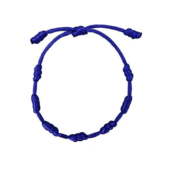 Pulsera 7 nudos Azul