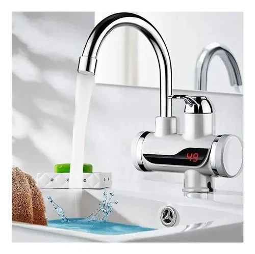 Canilla Mesada Cocina Electrica / Calentador de Agua Instantaneo 2