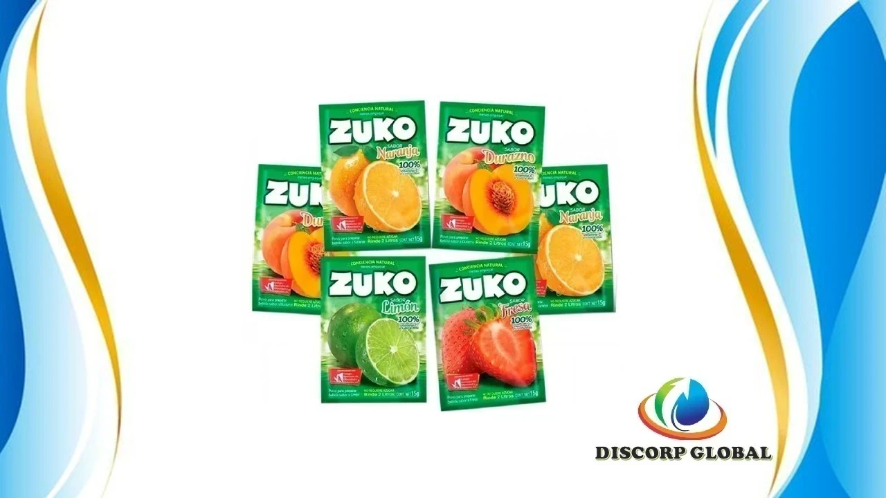 REFRESCO ZUKO 15 GR x 12 UND DISPLAY