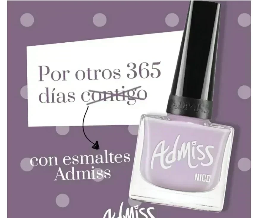 admiss esmalte nico